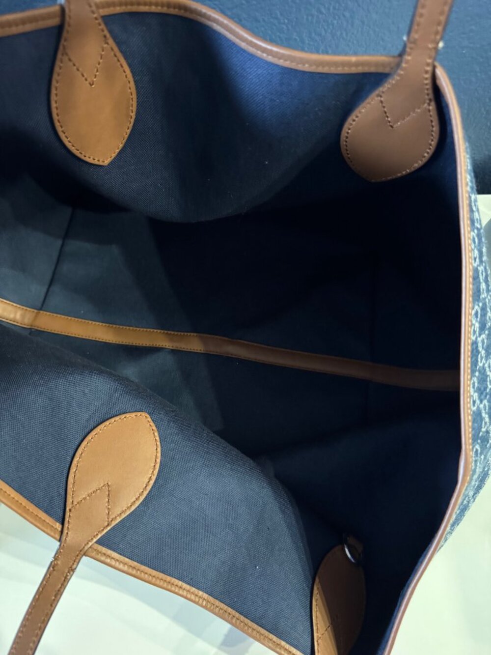 Gucci - Denim Tote bag - Picture 4 of 8